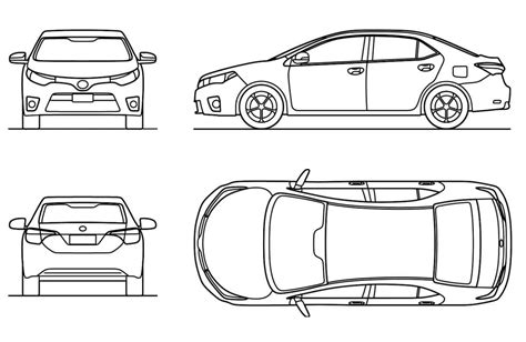 Cars CAD blocks - AppisCAD