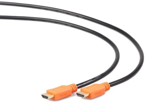 Gembird CC-HDMI4L-10 Oranje, Zwart - Kenmerken - Tweakers