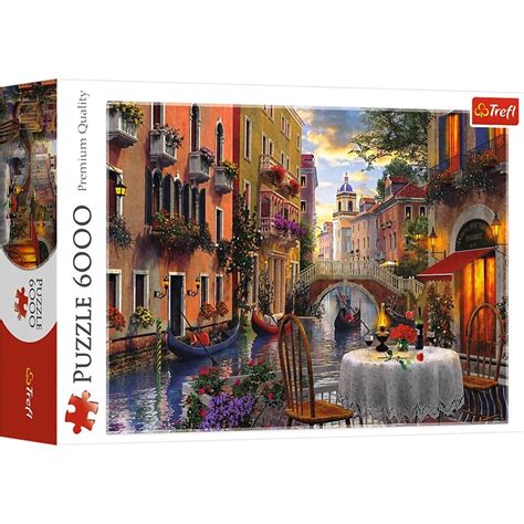 Puzzle 6000 Romantyczna Kolacja Trefl