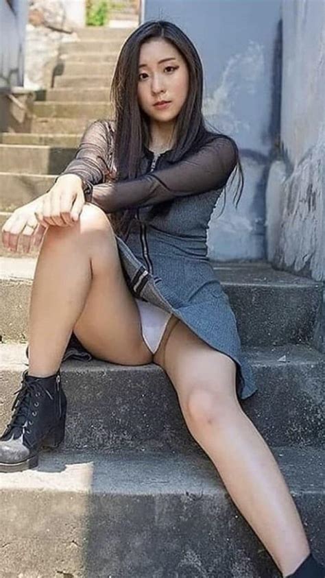 On The Stairs Upskirt Porn Hot Sex Photos