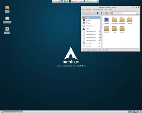 My Arch Linux Xfce By Ferramroberto On Deviantart