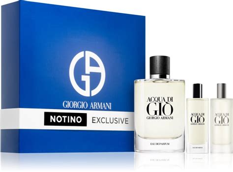 Armani Acqua Di Gi Gift Set For Men Notino Co Uk