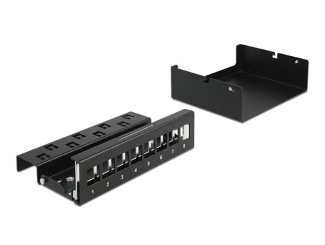 Delock Produkte Delock Keystone Patchpanel Port Schwarz