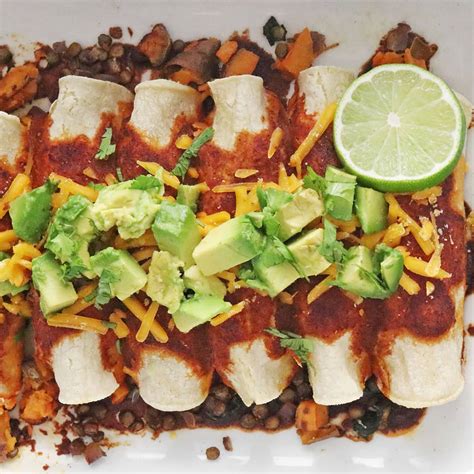 Vegan Sweet Potato Enchiladas Clean Green Simple