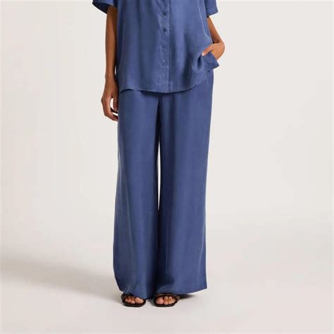 Nude Lucy Rika Cupro Pants Indigo Size Xs In Depop