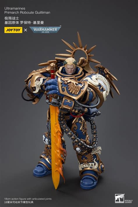 Preorder Joytoy 118 War Hammer 40k Ultramarines Primarch Roboute