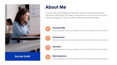 About Me Slide Infographic Template S03222309 – Infografolio