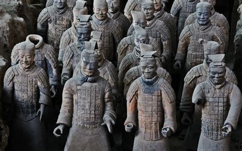 Mausoleum Of Qin Shi Huang In China