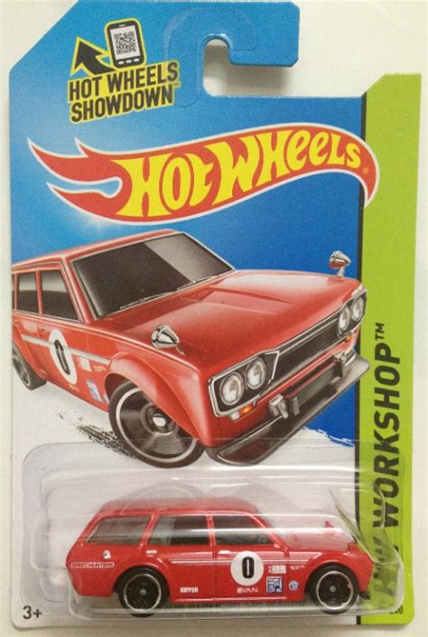 Hot Wheels JDM HW Datsun Blubird Wagon Red MOSC Nissan Hobbies Toys