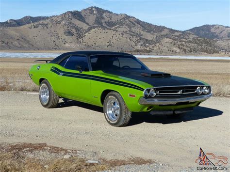 1971 Dodge Challenger Rt Sassy Grass Green 340 Tribute Low Reserve