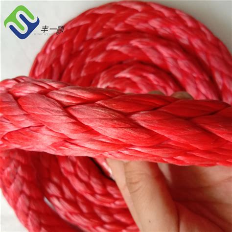 China High Strength Blue Color Mm Strand Uhmwpe Rope For Ship