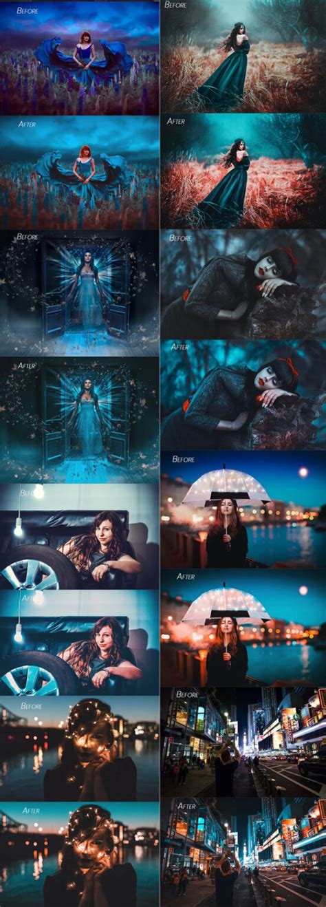 10 Cinematic Orange Teal Look Photoshop Action FreeGFX4u