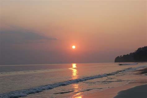 Epshita Chatterjee Arts | Sunset at Radhanagar Beach,Havelock,Andaman ...