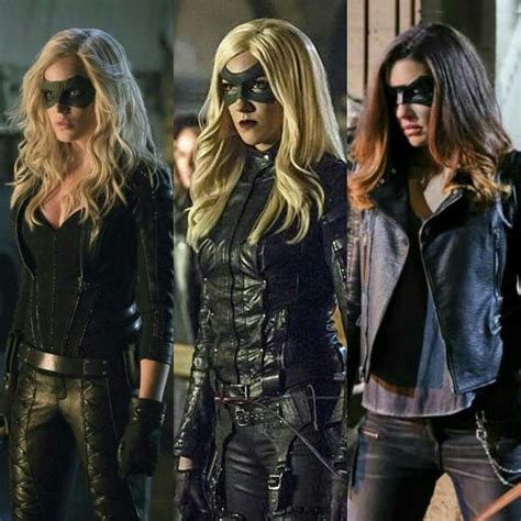 Sara Lance Dinah Laurel Lance And Dinah Drake Arrow Black Canary White Canary Team Arrow