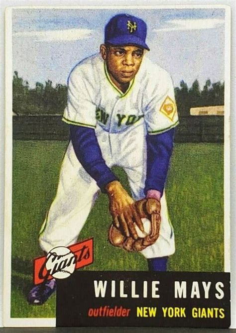 Topps Willie Mays Mvp Baseball Card H O F Psa Ready