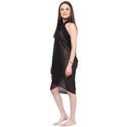 Sarong Women Solid Plain Beach Swimsuit Wrap Size Sheer Cover Up Ebay