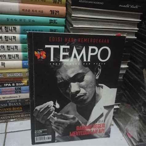 Jual Original Majalah Tempo Edisi Hari Kemerdekaan Enak Dibaca Dan