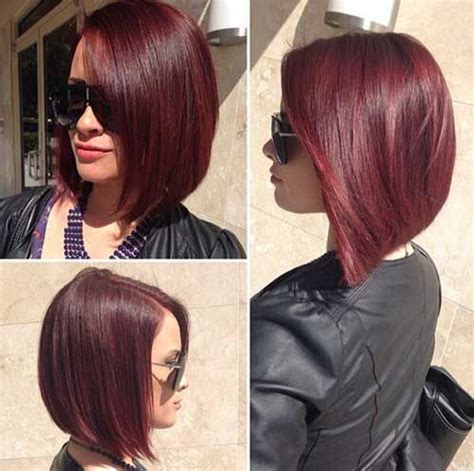 10+ Stunning Bob Hairstyle Red Black