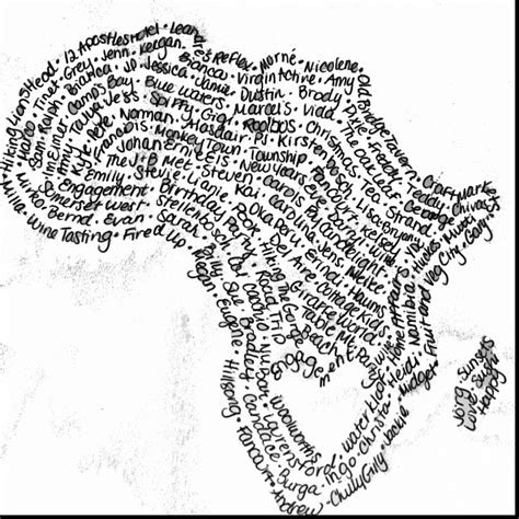 Africa Map Coloring Pages at GetColorings.com | Free printable ...