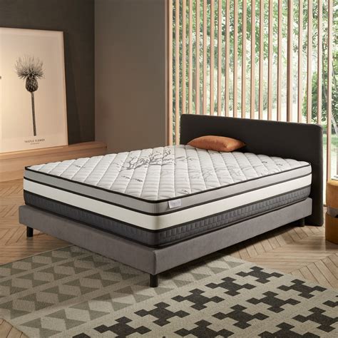 Matelas Solar 160x200 cm Mousse à mémoire de forme HR Soutien Blue