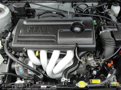 1.8 Liter DOHC 16-Valve VVT-i 4 Cylinder Engine for the 2001 Toyota ...