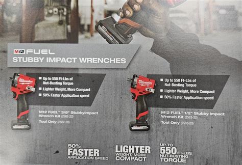 New M Fuel Stubby Impact Wrench R Milwaukeetool