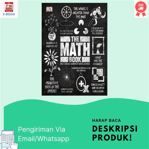 Jual The Math Book Big Ideas Simply Explained Dk Publishing Shopee