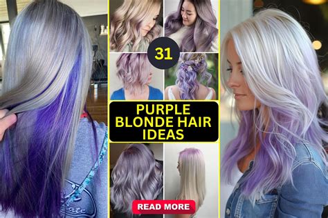Trendy Purple Blonde Hair Ideas To Revitalize Your Look In Divagaze