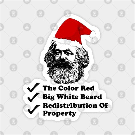 Santa Marx Karl Marx Christmas Philosophy Economics Socialism