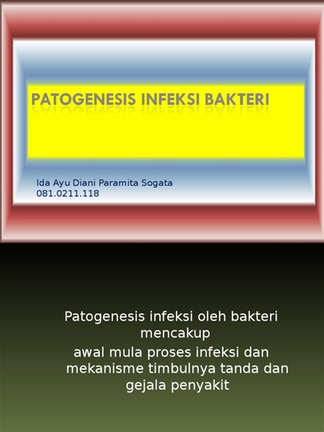 Patogenesis Infeksi Bakteri