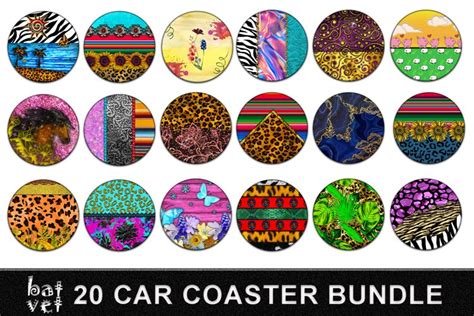 Free Sublimation download - Car Coaster Sublimation Bundle | Free ...