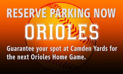 Orioles Camden Yards Parking - Parking near Baltimore Orioles Camden Yards