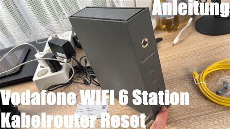 Vodafone Wifi Station Kabelrouter Reset Kabelmoden Auf