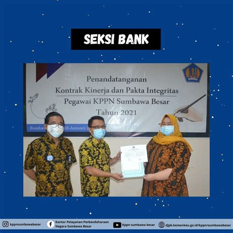 Penandatanganan Kontrak Kinerja Tahun 2021 Dan Pakta Integritas Di Kppn