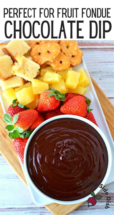 3 Ingredient Chocolate Fluff Dip Artofit