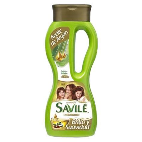 Shampoo Savilé pulpa de sábila y aceite de argán 750 ml Walmart