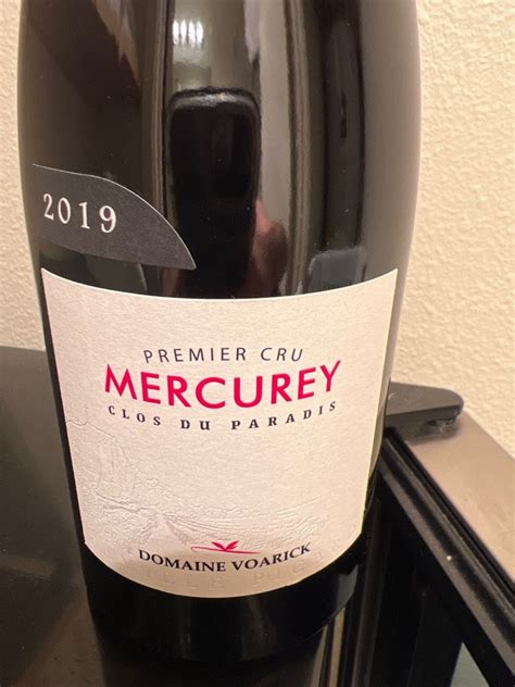 2019 Michel Picard Mercurey 1er Cru Clos Paradis Récolte du Domaine