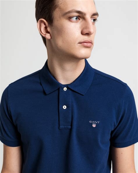 Gant Erkek Lacivert Polo 2201 XXXXL 100 PAMUK PERSIAN BLUE Polo Yaka