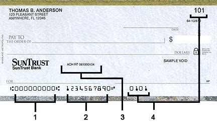 SunTrust Bank Routing Number - Banks America