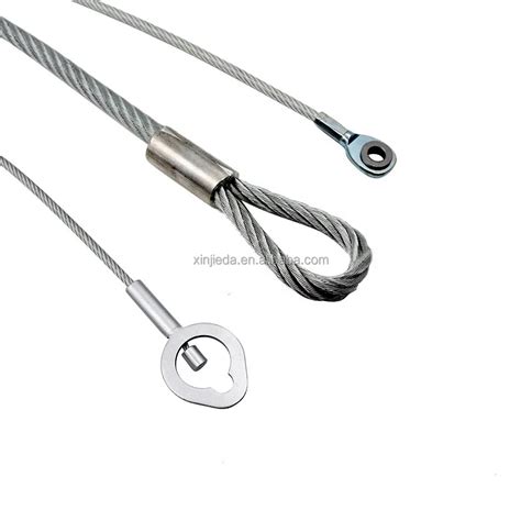 Durable Steel Wire Rope Assembly Wire Rope Sling End With Loops Or