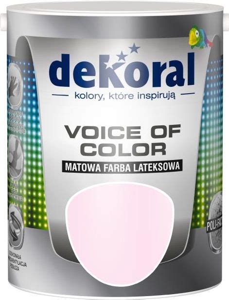 Farba Dekoral Farba Voice Of Color Wrzosowy Pastelowy 5l Opinie I