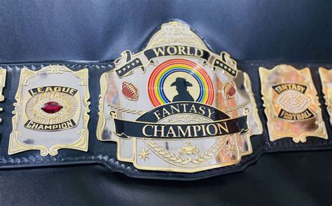 Custom Fantasy Football Belt ARM Championship Belts