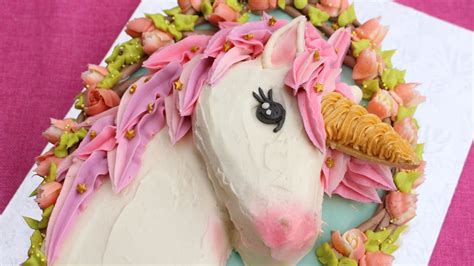 Unicorn Cake Tutorial Decorated With Buttercream Detailed Free Unicorn Emoji Cake Tutorial Youtube