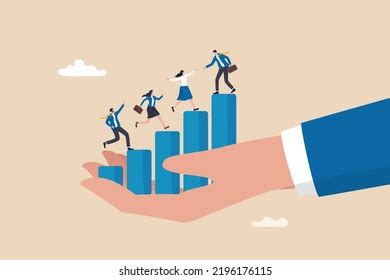 Employee Development Talent Management Career Growth Stock Vector ...