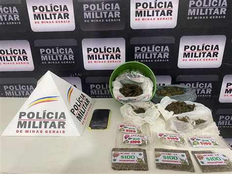 Portal Caparaó PM prende autor de tráfico de drogas na cidade de