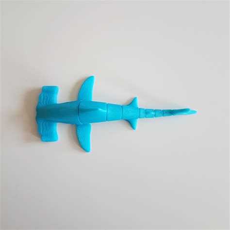 Hammerhead Shark 3D STL Print In Place No Support Flexi Etsy