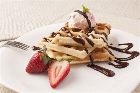 Descubrir Imagen Waffles De Chocolate Receta Abzlocal Mx