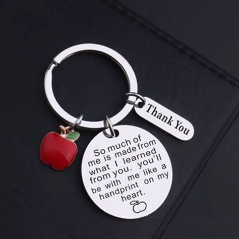 Thank You Gift For Teacher Teaching Assistant Nursery Teacher Keyring