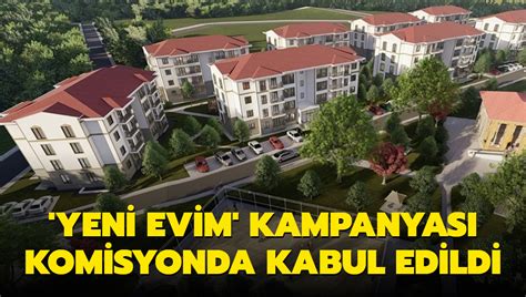 Yeni Konut Finansman Programı na ilişkin kanun teklifi kabul edildi