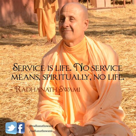 Radhanath Swami Inspires Radhanath Swami On Service Is Life